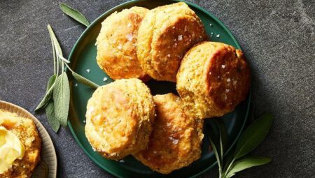 Sweet Potato Sage Biscuits