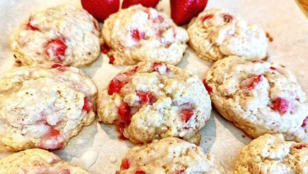 Strawberry Biscuits