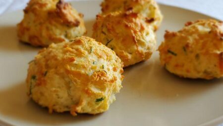 Parmesan Chive Biscuits