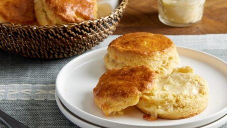 Pepper Jack Cornbread Biscuits