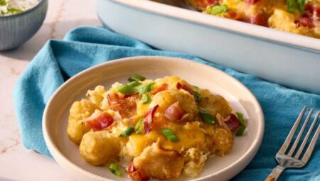 Loaded Tater Tot Casserole