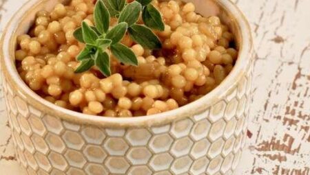 Curried Israeli Couscous