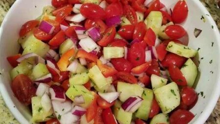 California Style Israeli Salad