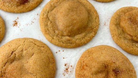 Cheesecake-Stuffed Snickerdoodle Cookie