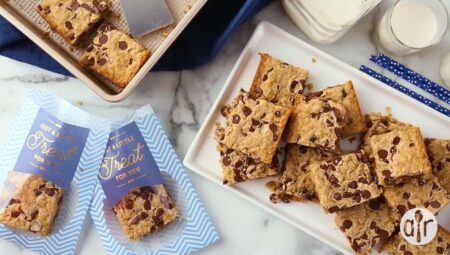 Bake Sale Chocolate Chip Oatmeal Brownies