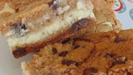 Chocolate Chip Cream Cheese Brownies