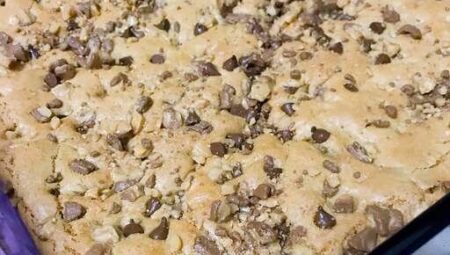 Toffee Blondies