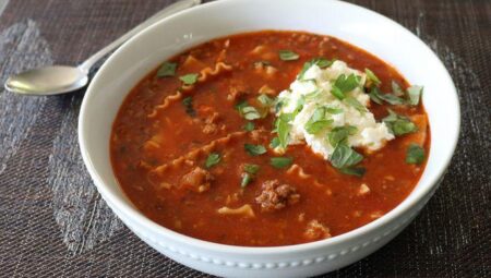 Real Lasagna Soup