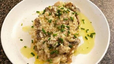 Creamy Wild Mushroom Risotto