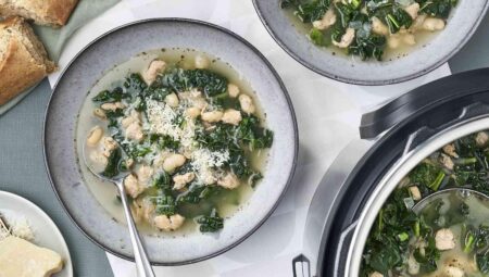 Instant Pot Tuscan Bean and Sausage Soup