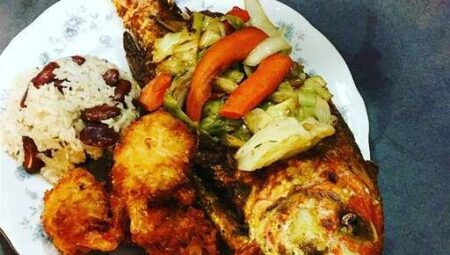 Jamaican Fried Snapper